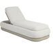 Sonora Greige / Gracebay Light Grey Outdoor Lounger